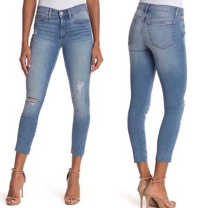 Joe's Jeans Mid Rise Crop Skinny Jeans Emerald